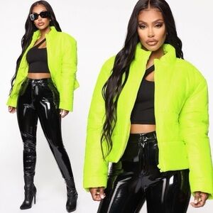 Late Night Texts Vinyl Pants - Black MEDIUM